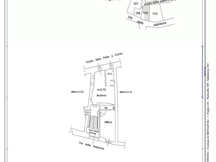 Immagine 11 di Appartamento in vendita  in Via della Sapienza, 23 a Siena