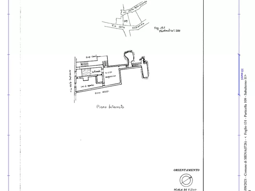 Immagine 12 di Appartamento in vendita  in Via della Sapienza, 23 a Siena