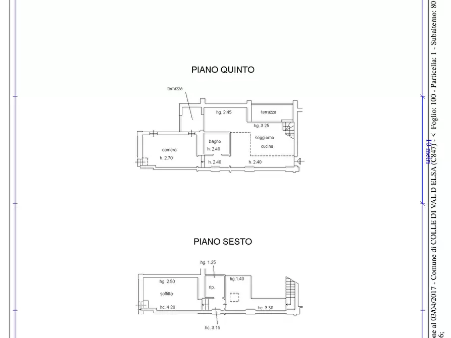 Immagine 11 di Appartamento in vendita  in Via Antonio Gramsci, a Colle Di Val D'elsa