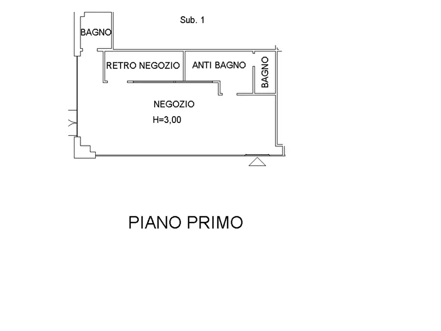 Immagine 9 di Locale commerciale in vendita  in Piazza Togliatti a Siena