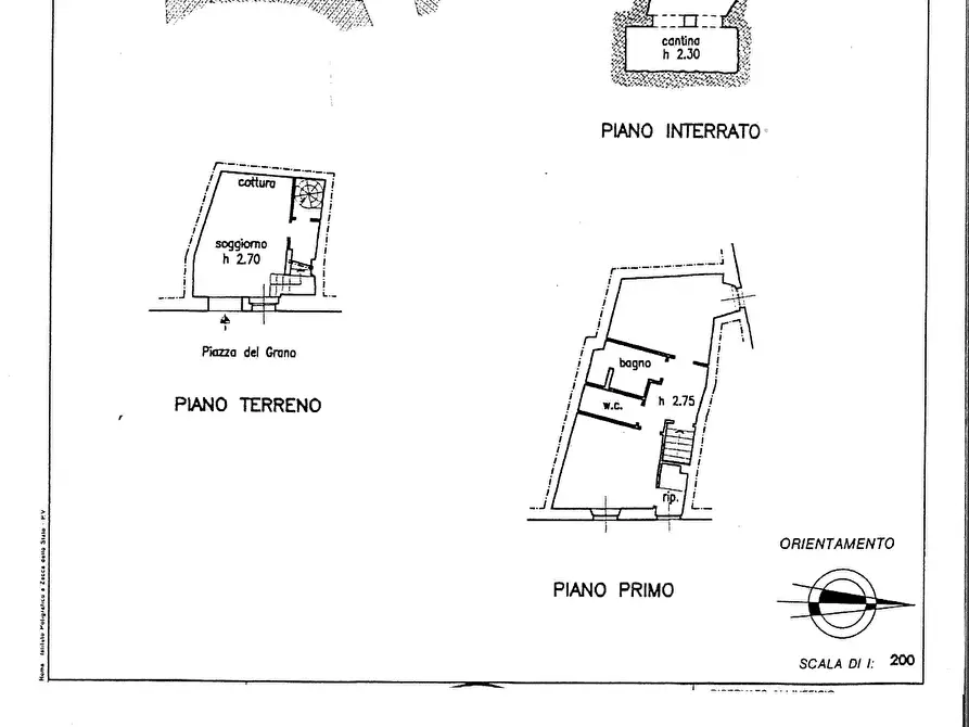 Immagine 11 di Appartamento in vendita  in Piazza del Grano, 5 a Asciano