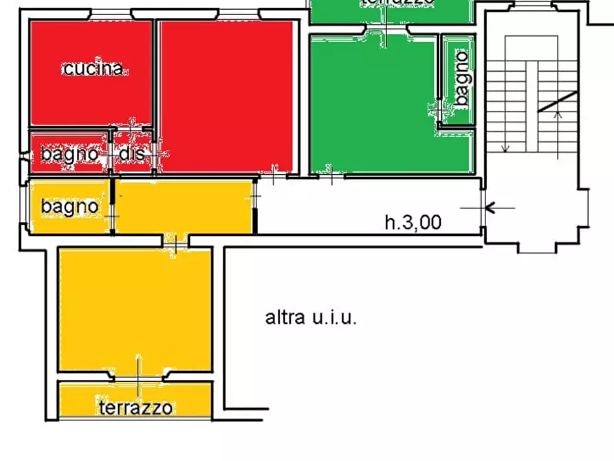 Immagine 11 di Appartamento in vendita  in Via G. Mazzini, 60 a Siena