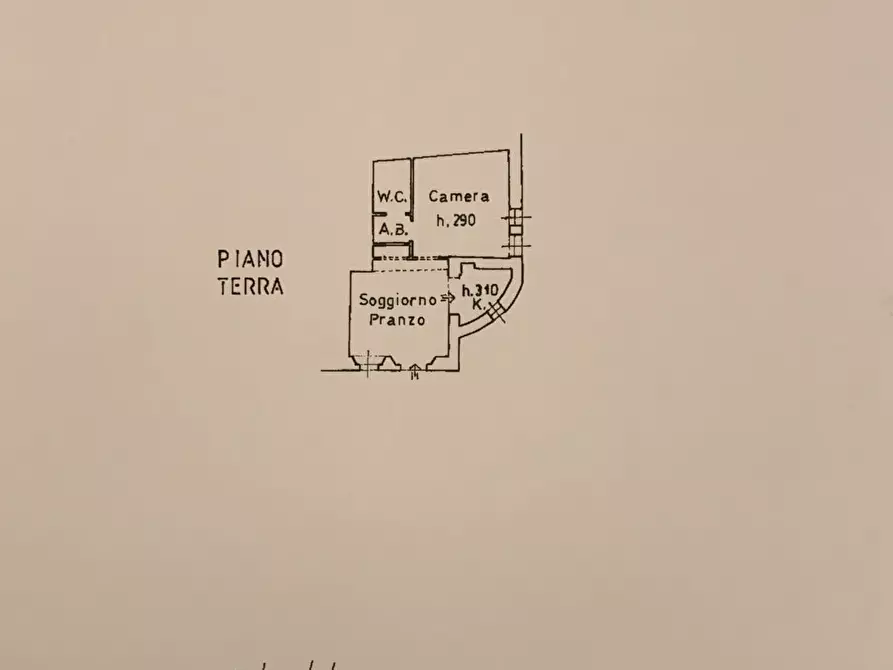 Immagine 11 di Appartamento in vendita  in Piazza Lama, 13 a Monticiano