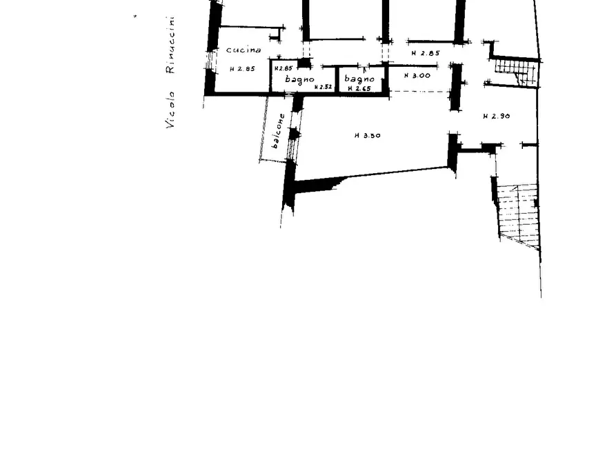 Immagine 11 di Appartamento in vendita  in Via Banchi di Sopra, 34 a Siena