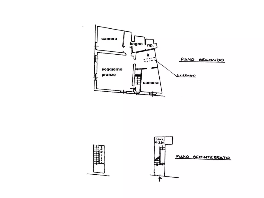 Immagine 11 di Appartamento in vendita  in Via del Rialto, 17 a Siena