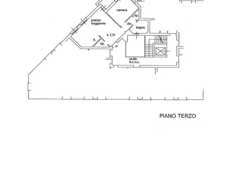 Immagine 11 di Appartamento in vendita  in Via Lippo Memmi, 1 a Siena