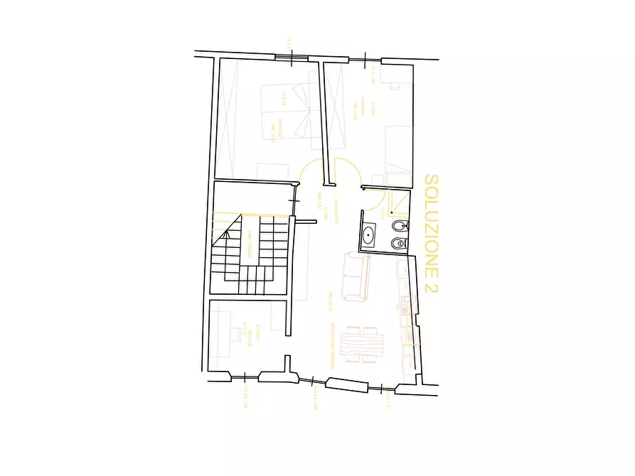 Immagine 10 di Appartamento in vendita  a Siena