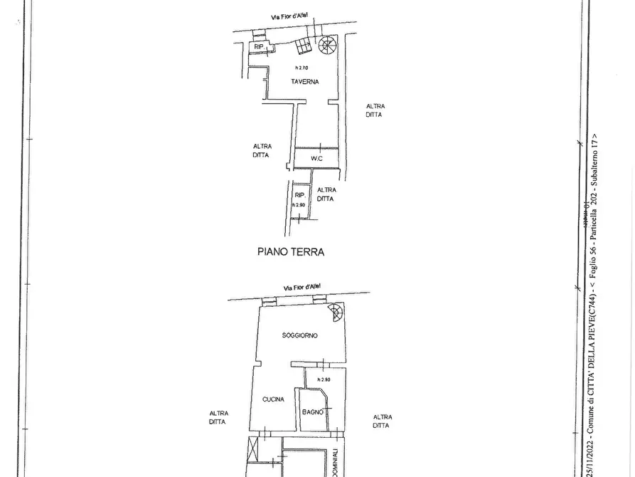 Immagine 11 di Appartamento in vendita  in Piazza Matteotti, 27 a Città Della Pieve