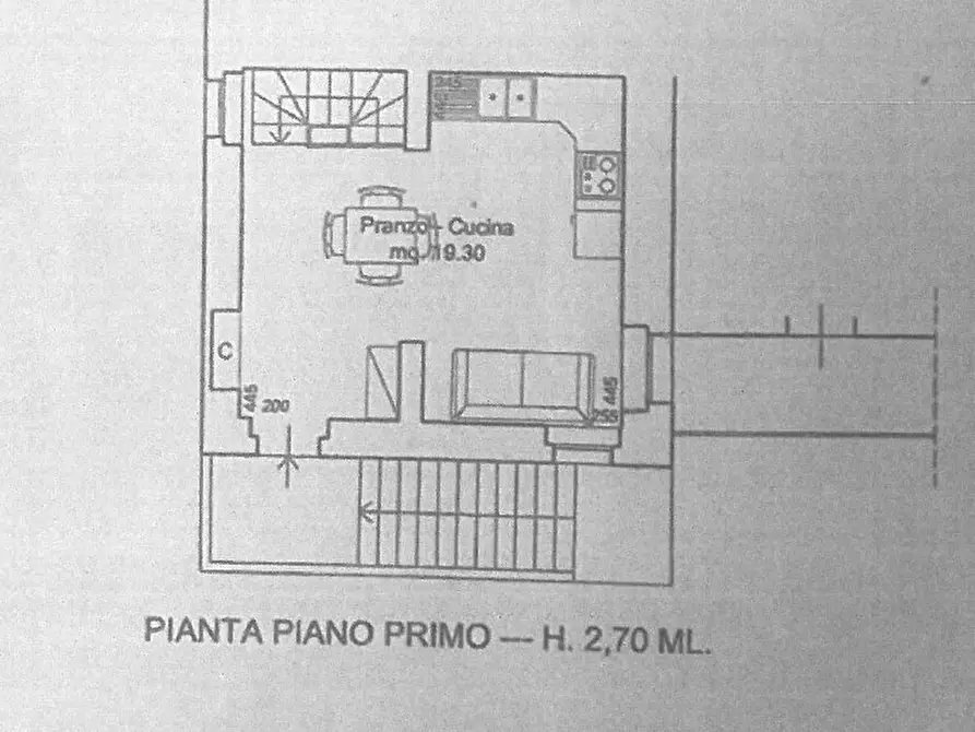 Immagine 12 di Porzione di casa in vendita  in Via della Sapienza, 23 a Magione