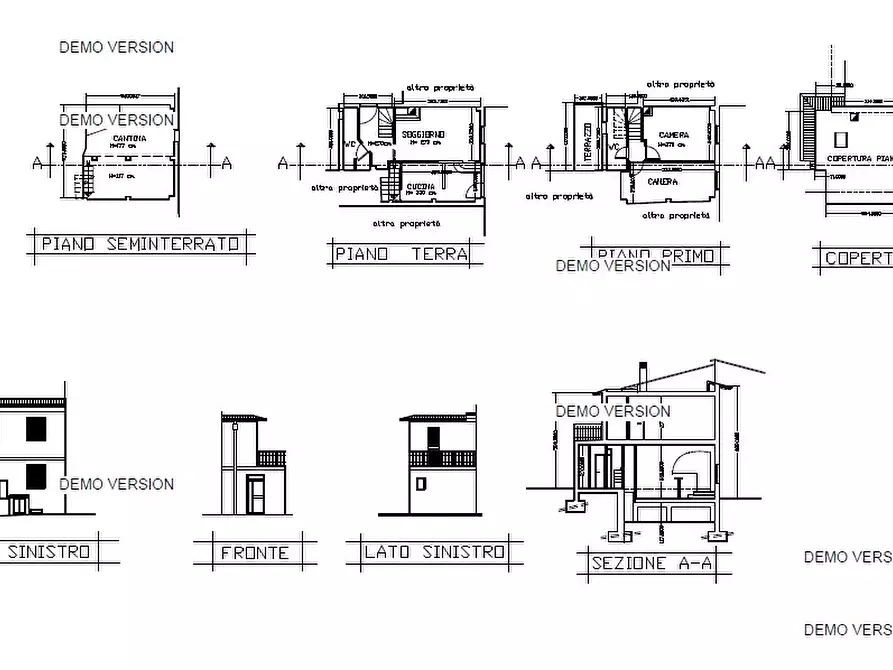 Immagine 11 di Porzione di casa in vendita  in Località I Poggi, 7 a Castiglione Del Lago