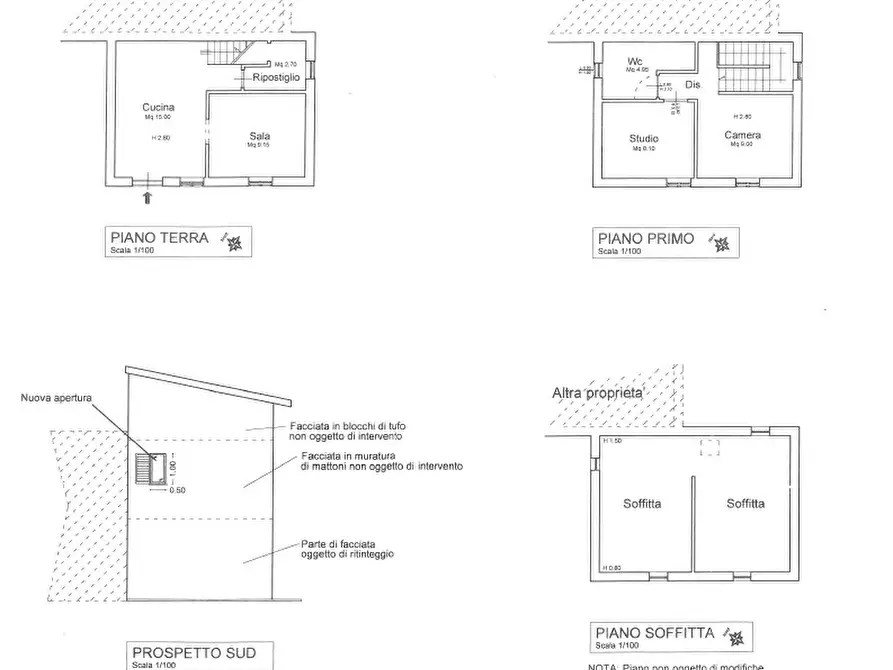 Immagine 11 di Porzione di casa in vendita  in Via Toscana, 65 a Castiglione Del Lago