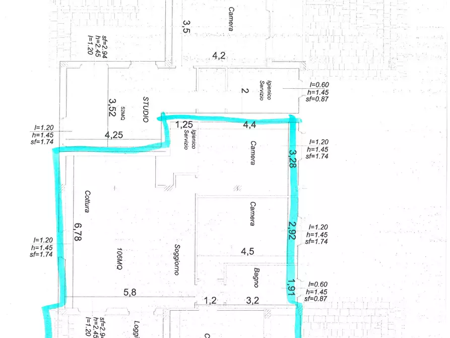 Immagine 11 di Appartamento in vendita  in Località Carraia, 125 a Castiglione Del Lago