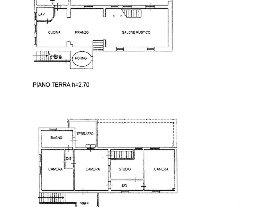 Immagine 11 di Rustico / casale in vendita  in Via Belveduto, 51 a Castiglione Del Lago