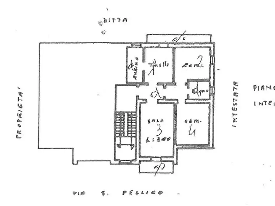 Immagine 11 di Appartamento in vendita  in Via Silvio Pellico, 22 a Castiglione Del Lago