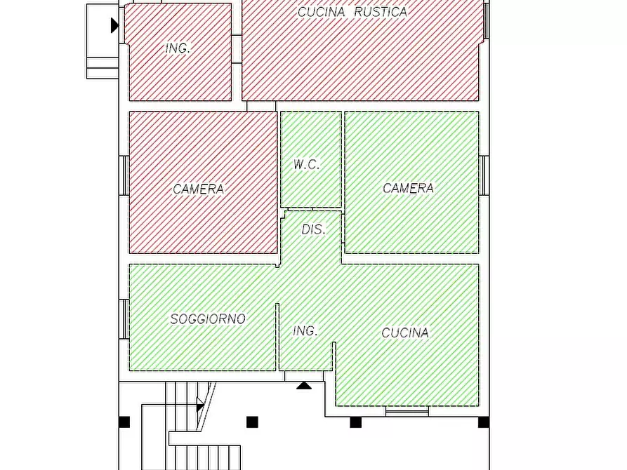 Immagine 11 di Villa in vendita  in Via Giuseppe Garibaldi, 7 a Castiglione Del Lago