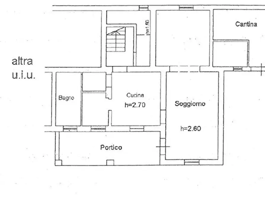 Immagine 12 di Porzione di casa in vendita  in Località Croce, 15 a Castiglione Del Lago