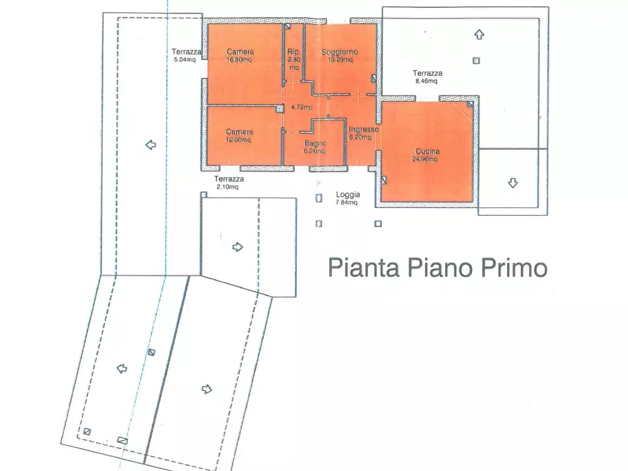 Immagine 12 di Rustico / casale in vendita  in Piazza Plebiscito, 6 a Città Della Pieve