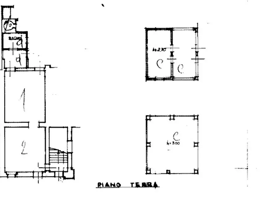 Immagine 11 di Porzione di casa in vendita  a Castiglione Del Lago