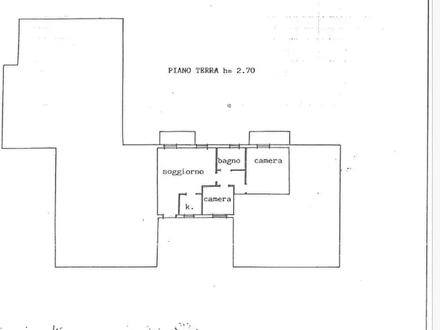 Immagine 11 di Appartamento in vendita  in Via della Liberta', 32 a Castiglione Del Lago