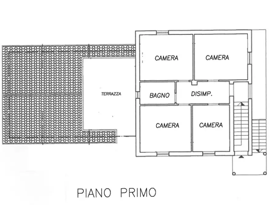Immagine 11 di Casa indipendente in vendita  in Via Vittorio Emanuele, 43 a Castiglione Del Lago