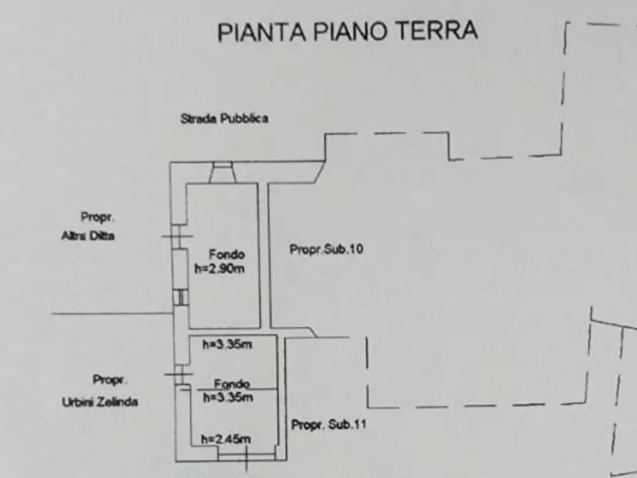 Immagine 12 di Porzione di casa in vendita  a Magione