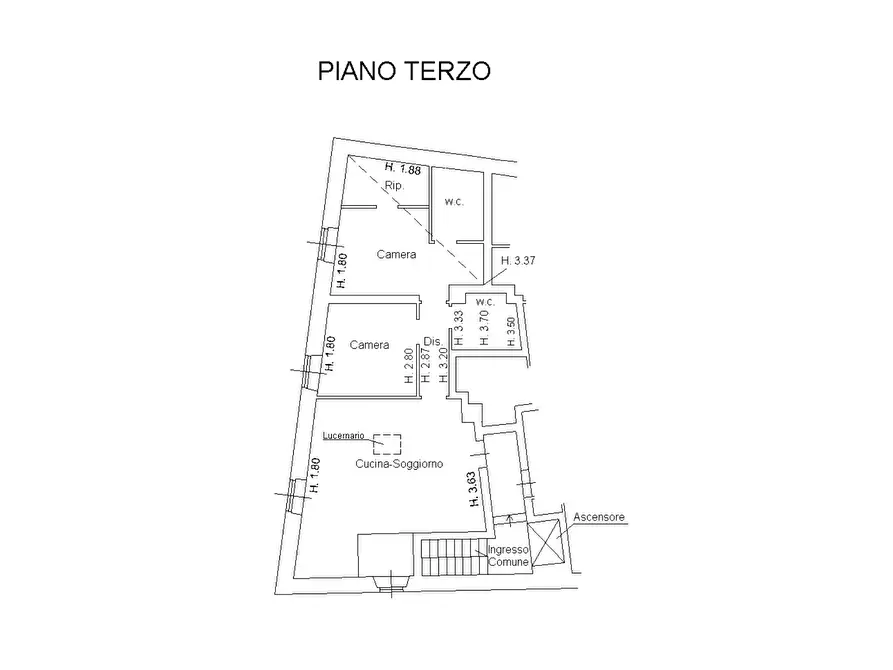 Immagine 11 di Appartamento in vendita  in Strada Statale 478 a Sarteano