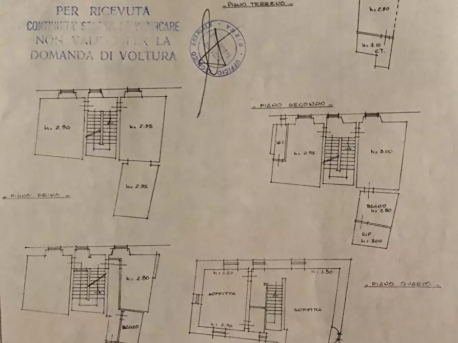 Immagine 11 di Palazzo in vendita  a Sarteano