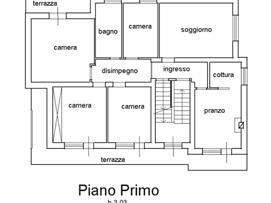 Immagine 11 di Villa in vendita  a Sarteano