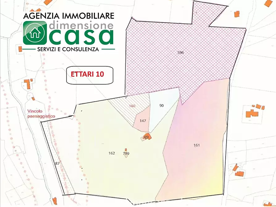 Immagine 2 di Terreno agricolo in vendita  in Grotta d'Acqua - santa rosalia a Caltanissetta
