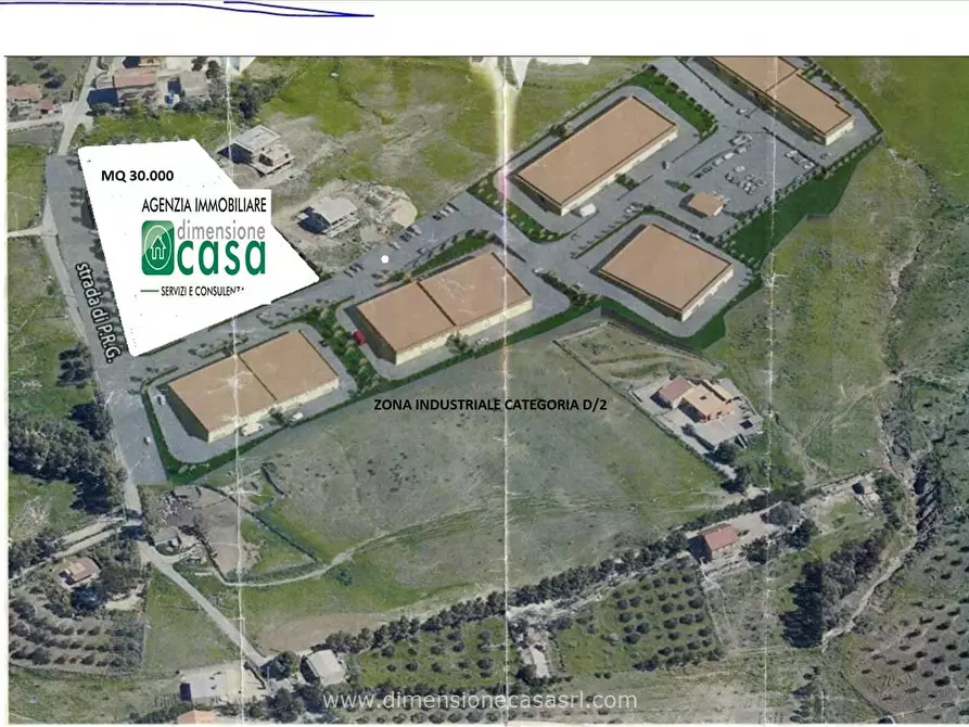 Immagine 2 di Terreno industriale in vendita  in Via Sua Santità Papa Giovanni Paolo II a San Cataldo