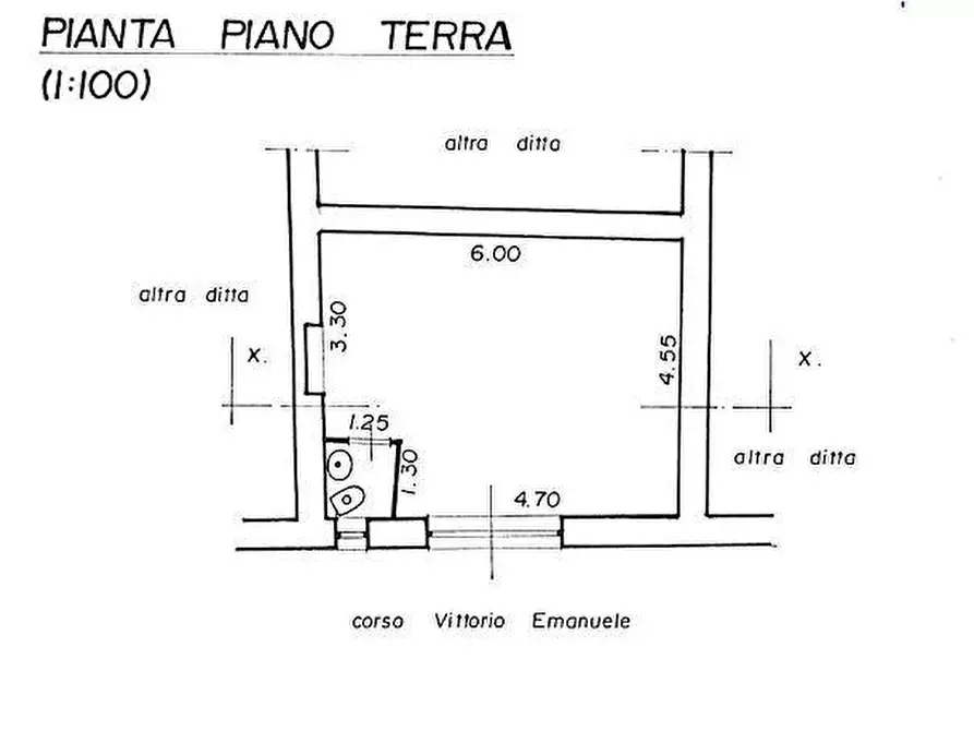 Immagine 4 di Locale commerciale in vendita  in Corso Vittorio Emanuele, 163 a San Cataldo