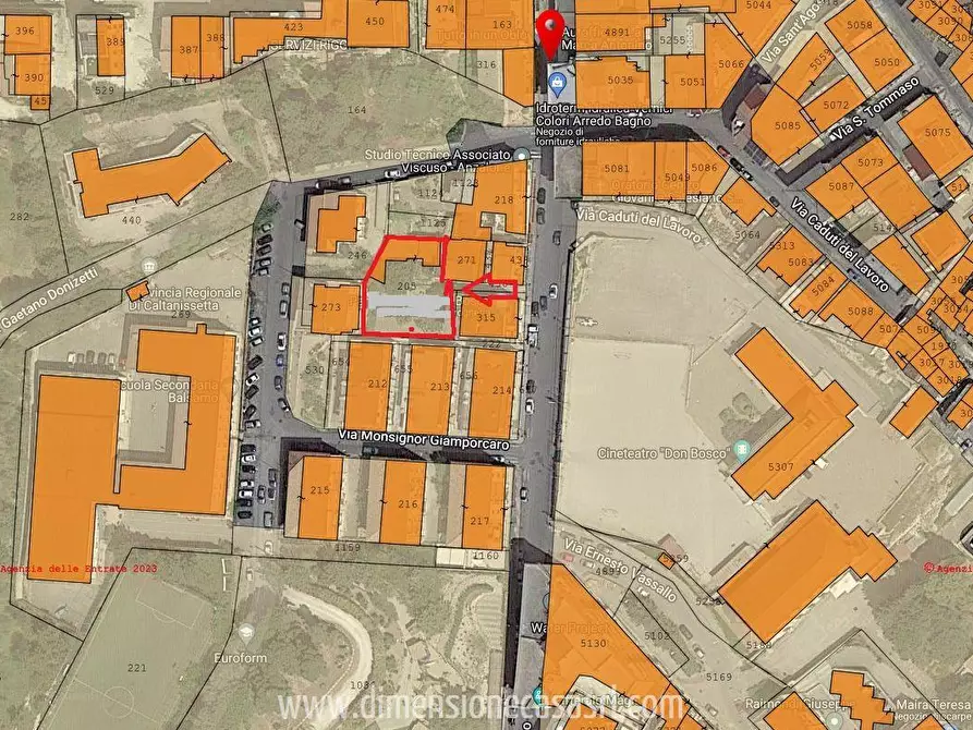 Immagine 2 di Villa in vendita  in Via Gaetano Donizetti, 5 a San Cataldo