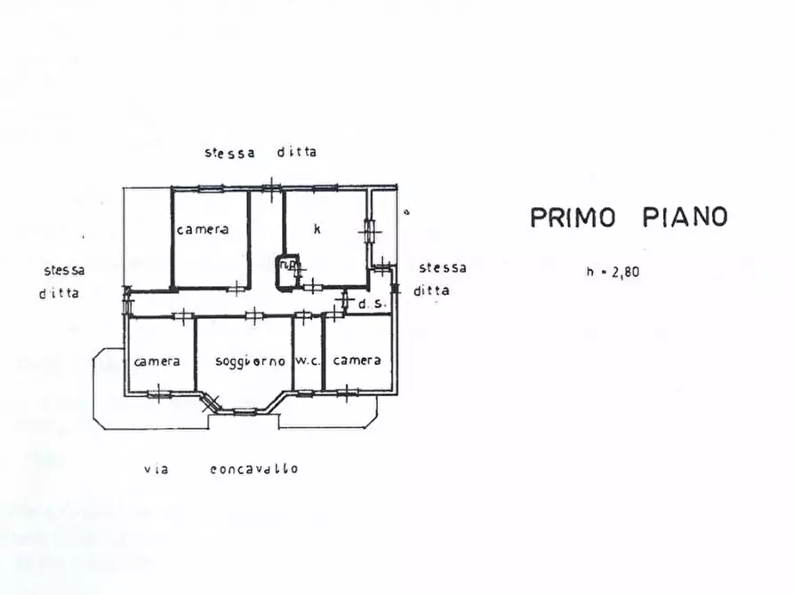 Immagine 11 di Casa indipendente in vendita  in via ruggero leoncavallo a San Cataldo
