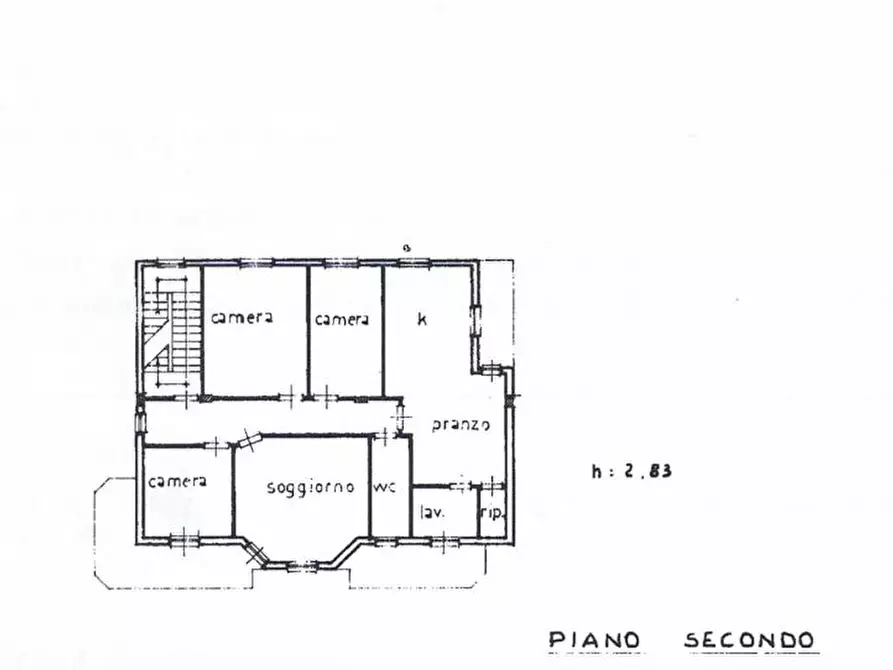 Immagine 12 di Casa indipendente in vendita  in via ruggero leoncavallo a San Cataldo