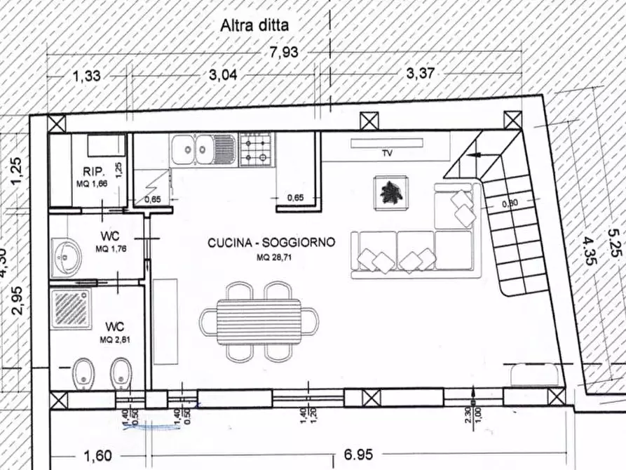 Immagine 11 di Casa indipendente in vendita  in Via Cuccia n 6 a San Cataldo