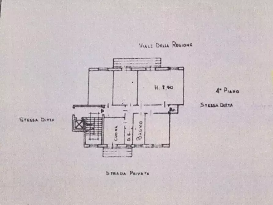 Immagine 11 di Appartamento in vendita  in Viale della Regione, 216 a Caltanissetta