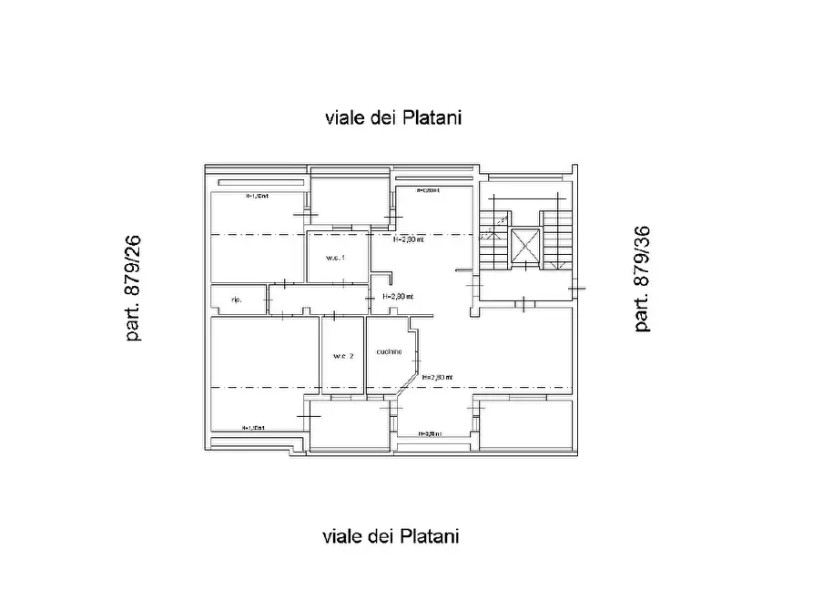 Immagine 11 di Appartamento in vendita  in Viale dei Platani, 170 a San Cataldo