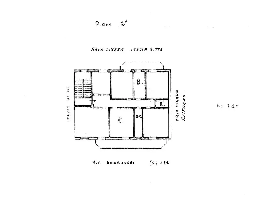 Immagine 11 di Appartamento in vendita  in Via Babbaurra, 13 a San Cataldo