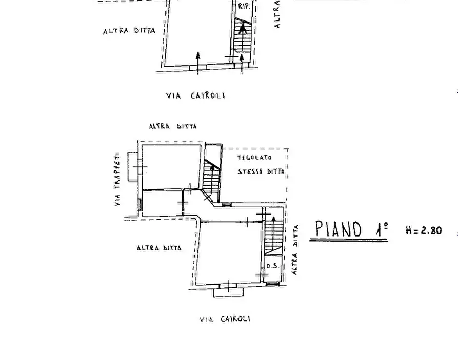 Immagine 11 di Casa indipendente in vendita  in via Benedetto Cairoli 7-9 a San Cataldo