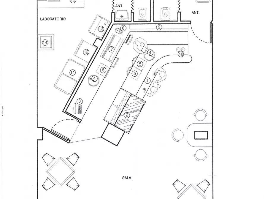 Immagine 11 di Licenza in affitto  in Corso Sicilia, 72 a San Cataldo