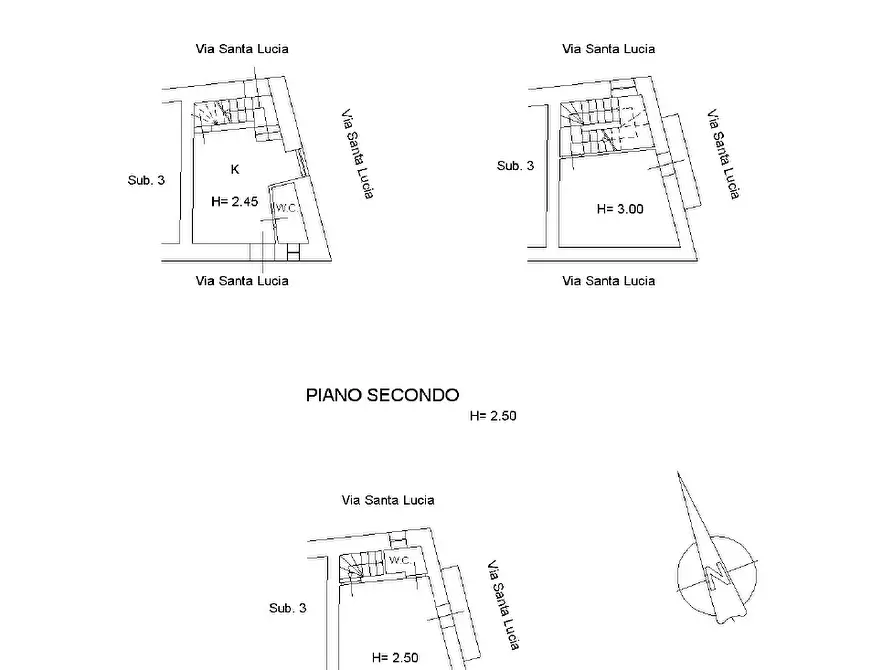 Immagine 11 di Casa indipendente in vendita  in Via S. Lucia, 78 a San Cataldo