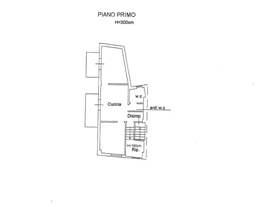 Immagine 11 di Appartamento in vendita  in Via Ruggero Settimo, 42 a Caltanissetta
