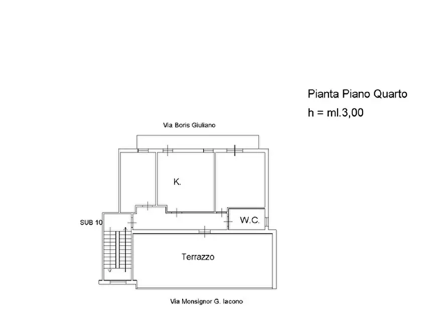 Immagine 11 di Appartamento in vendita  a San Cataldo
