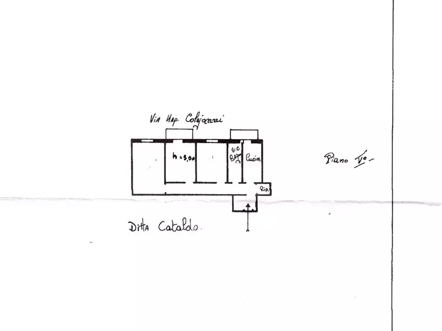 Immagine 11 di Appartamento in vendita  in Via Napoleone Colajanni, 169 a Caltanissetta