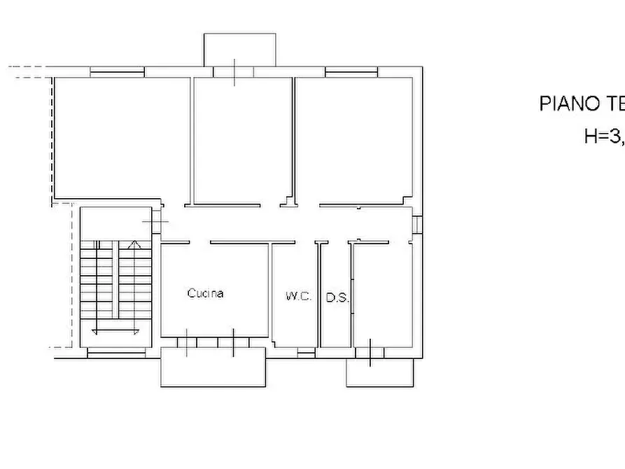 Immagine 11 di Appartamento in vendita  in Via Milano , 7 a San Cataldo