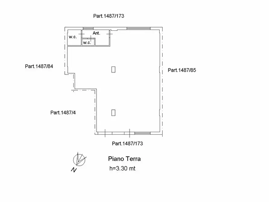 Immagine 11 di Locale commerciale in vendita  in Viale della Rinascita, 6f a San Cataldo