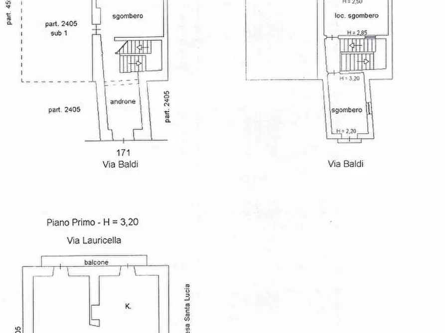 Immagine 11 di Casa indipendente in vendita  in Via Baldi  n 171 a San Cataldo
