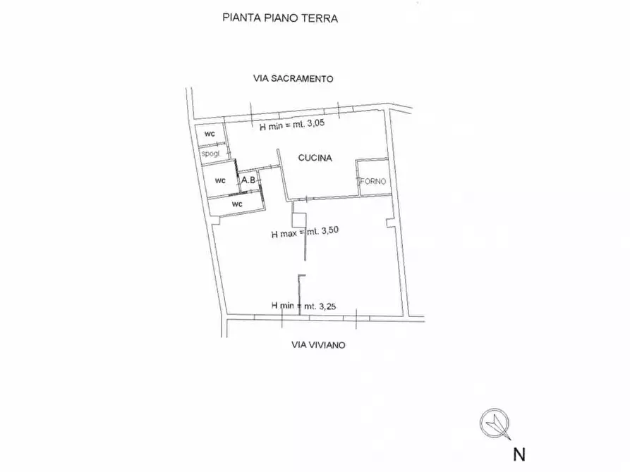 Immagine 5 di Locale commerciale in vendita  in Via Viviano, 20 a San Cataldo