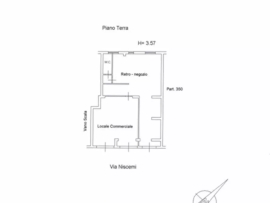 Immagine 6 di Locale commerciale in vendita  in Via Niscemi, 245 a Caltanissetta