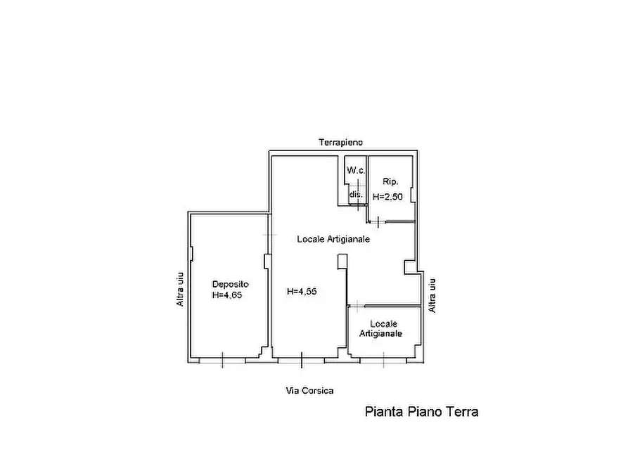 Immagine 4 di Locale commerciale in vendita  in Via Corsica, 19 a Caltanissetta